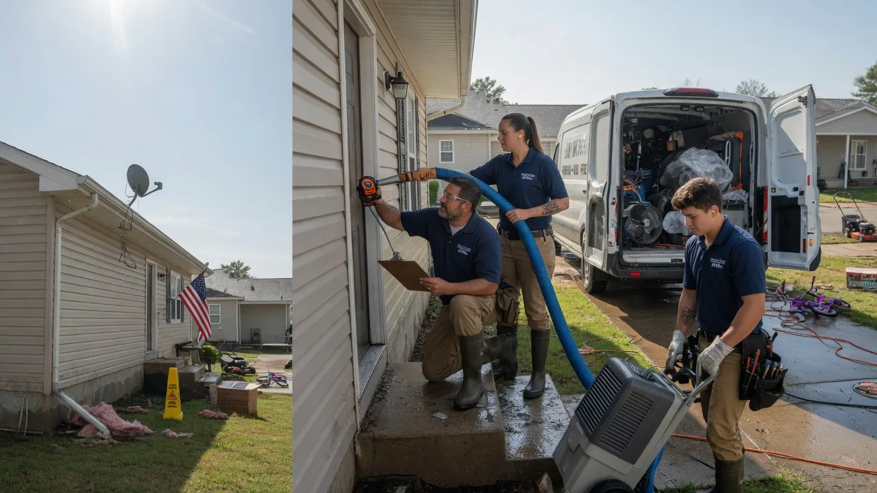 Ceiling Water Damage Restoration in Clarkdale, GA near me